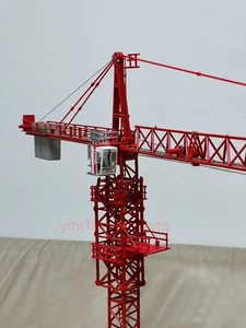 ROS 80106 Wolff 7532.12 CLEAR Tower Crane 1/87 HO Scale Die-cast Brand-new MIB - Picture 1 of 11
