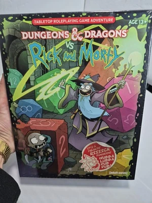 НОВАЯ настольная ролевая игра Dungeons & Dragons vs RICK & MORTY приключения D&D - Изображение 1 из 4