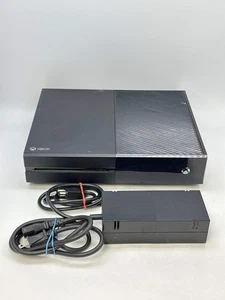 Microsoft Xbox One 2013 Model 1540 500GB Konsole mit Ladegerät & Stromkabel - Bild 1 von 8