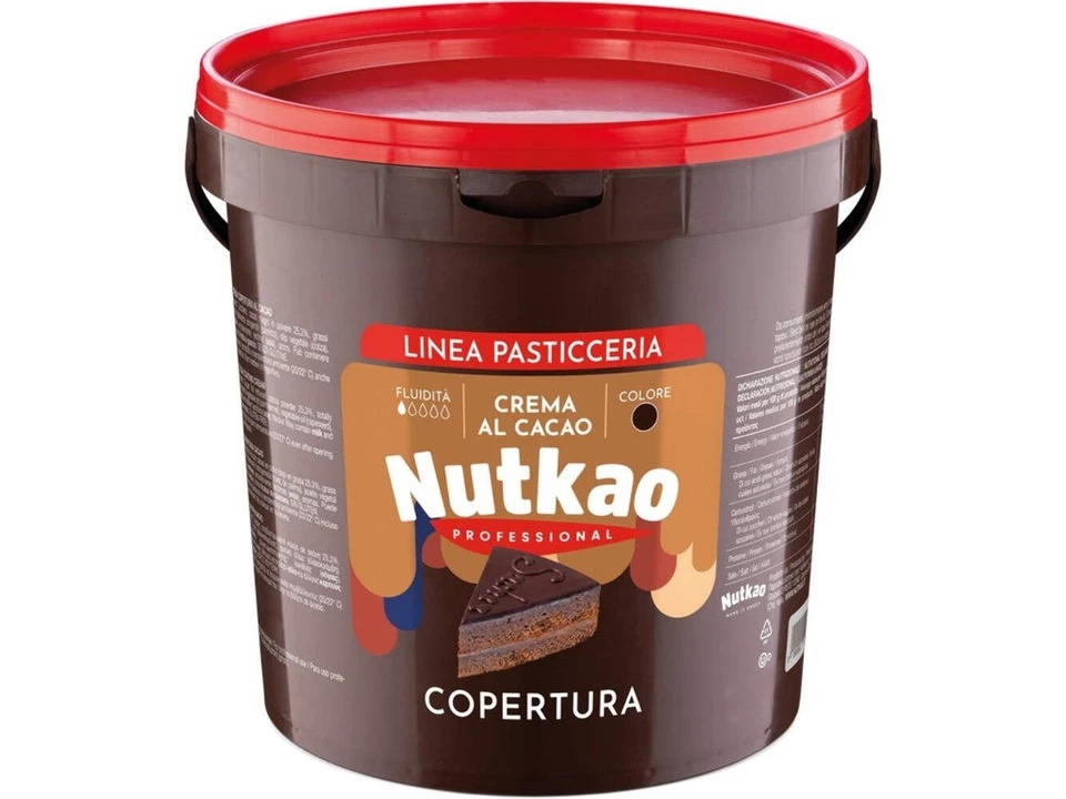 COPERTURA AL CACAO 25% 6KG NUTKAO - Immagine 1 di 1
