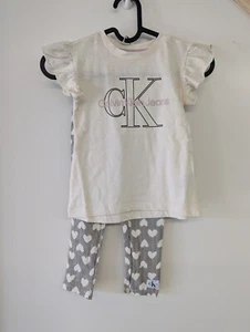 Calvin Klein Outfit For Toddler Girls Size 3t - Picture 1 of 5