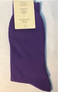 Men's 1 Pairs High Quality Solid Color Dress Socks One Size 10~13 - Picture 1 of 13