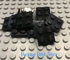 LEGO Lot of 10 2x2  Black Plate 4483 10040 6285 8135 8860 10018 70810 3442