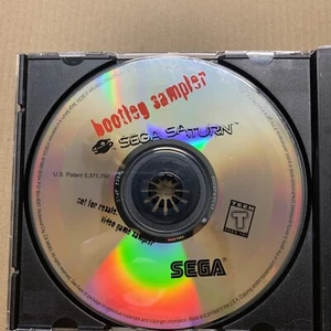 Bootleg Sampler (Sega Saturn, 1996) Vintage Video Game DISC ONLY  - Picture 1 of 4
