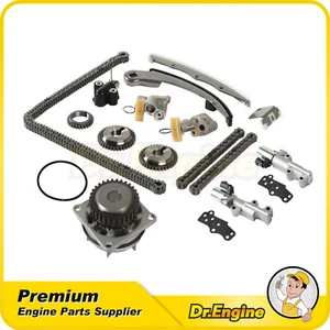 Timing Chain Kit Water Pump Solenoid Fit 03-09 Nissan Altima Maxima Quest 3.5L - Picture 1 of 16