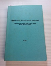 1850 Census, Southeastern Kentucky Clay Harlan Knox Laurel et-al Sistler 1993 PB