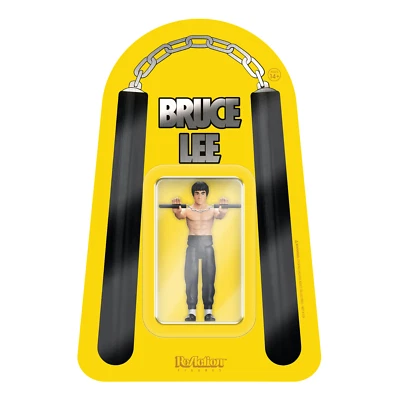 Figura de acción Bruce Lee - Dragon FLEX exclusiva 3 3/4" de Super 7 Foto 1 de 4