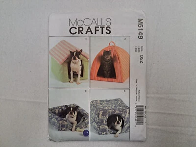 McCall's Pattern - Pet Beds (One Size) #M5149 - Uncut - Image 1 of 4