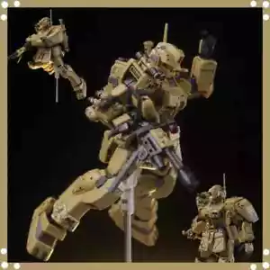 XFS HG 1/144 GTO RGM-79S GM Spartan Desert Type Moroccan Assembly Model Kit D - Bild 1 von 8