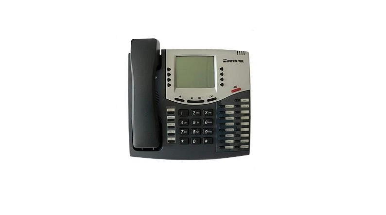 Fully Refurbished Intertel Axxess 550.8660 6-Line IP Display Phone (Grey) - Image 1 of 1