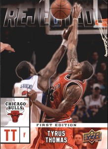 2009-10 Upper Deck First Edition Rejected! Basketball Card #R8 Tyrus Thomas