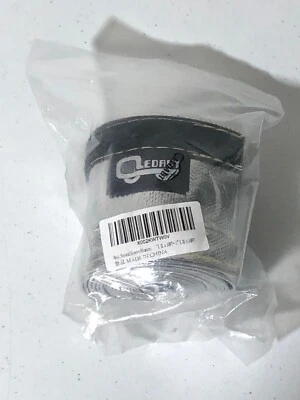 Ledaut Heat Shroud Aluminizado AL Manga Escudo Térmico Linha de Combustível 1.0"" ID x 10 pés - Imagem 1 de 2