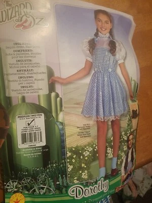 Disfraz Dorothy Lentejuelas Mago de Oz, Mediano (Edición 75 Aniversario) Edad 5/7. Foto 1 de 4