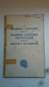 MORRIS OXFORD & TRAVELLER Series V Drivers Owners Handbook Book Manual 1960 - Picture 1 of 2