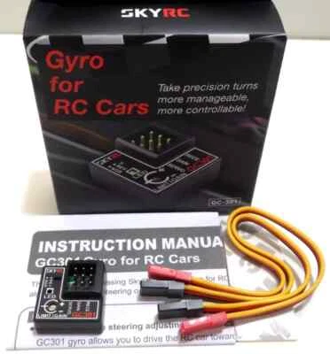 SkyRC GC301 RC Car Drift Stability Racing Servo Gyro w/Adjustable Gain - Image 1 of 4
