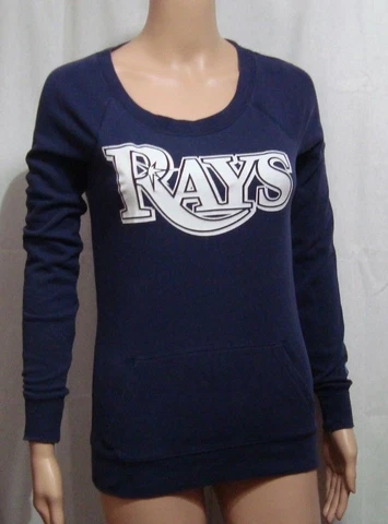 Tampa Bay Rays LS Victorias Secret PINK Lightweight Sweatshirt - Size XS Cover