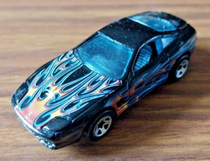 Hot Wheels Ferrari 550 Maranello Black 2004 Ferrari Heat 4/5 - Picture 1 of 4