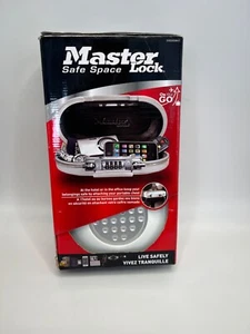 Master Lock Mini Reisetresor Safe mit Kabel, weiß 5900EURD - Bild 1 von 8