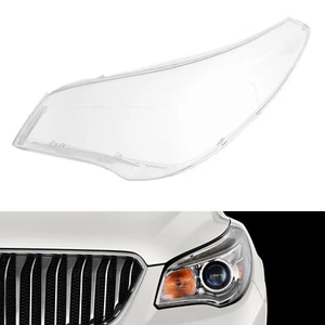 Left Driver Side Headlight Lens Cover For 13-17 Buick Clear Enclave Headlamp - Foto 1 di 16