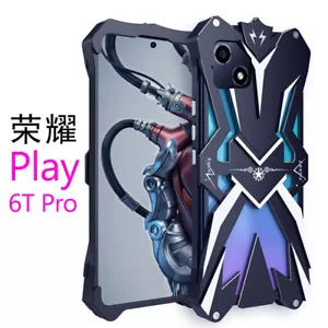 Powerful Shockproof Metal Armor For Honor Play6T Pro Case Cover Aluminum Bumper - Picture 1 of 10