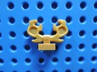 Lego 1 x Rentier Geweih 11437 perlgold + Clip 15712 Samurai X Santa Germadon