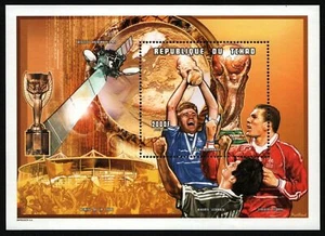 Chad 1999 - Mi No Block 294 A** - MNH - Soccer / Soccer - Picture 1 of 1