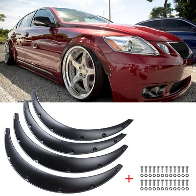 For Lexus GS300 GS400 430 Fender Flares Concave Wide Body Wheel Arches 35mm 4pcs Foto 1 de 4