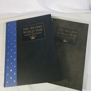 The Second World War by Winston Churchill & Editors of Life 2 Volume Set Books - Imagen 1 de 23