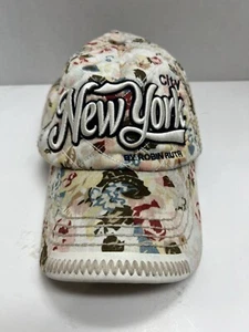 Gorra de béisbol Robin Ruth para mujer floral de la ciudad de Nueva York acolchada frontal con cierre a presión” - Imagen 1 de 10