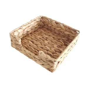 Woven Bread Basket Decorative Woven Organizer Tabletop Organizer Tray - Picture 1 of 4