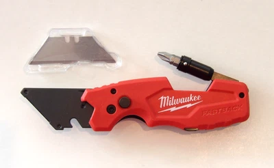 Milwaukee Fastback 6 en 1 Cuchillo Utilitario Plegable Destornillador 48-22-1505 NUEVO Foto 1 de 4