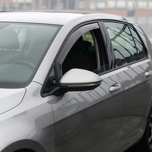 Deflector de viento deflector de lluvia para Golf mk7 Variant 2013-2020 acrílico oscuro 2 piezas - Imagen 1 de 10