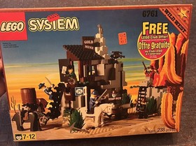 Sealed LEGO Western Cowboys Bandit&rsquo;s Secret Hideout #6761 (Vintage)
