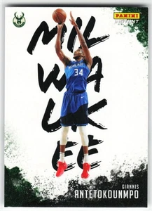 2020-21 Panini Instant My City Giannis Antetokounmpo #MC-10 /2390 Milwaukee - Picture 1 of 2
