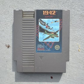 Capcom 1942 Shooter Nintendo NES Game Cartridge NTSC-U/C 1986 194x Series