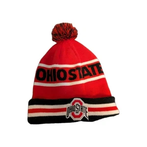 Nike Ohio State Buckeyes Knit Pom Cap Hat  - Picture 1 of 4
