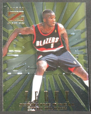 Jermaine O'Neal 1996-97 Skybox Z Force Zebut Rookie Insert #13 Trail Blazers Foto 1 de 2