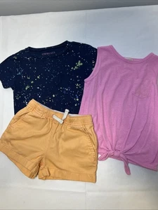 Crewcuts Size XS 4-5 Lot Of 3 Shorts, Tee, Tank Summer - Picture 1 of 15