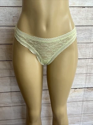 Tanga de encaje sorbete lima Intimately Free People para mujer nueva con etiquetas talla XS Foto 1 de 4