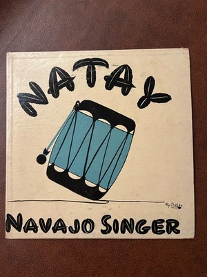 Natay- Navajo Singer Native American Folk Music 1951 C-6160 Vinyl 10'' - Image 1 of 3
