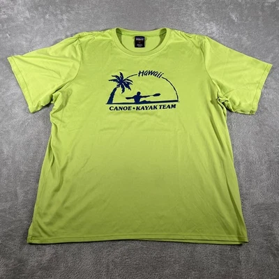 Camisa De Colección Patagonia Para Hombres XL Verde Capilene Hawaii Canoa Kayak Equipo EE. UU. Foto 1 de 4
