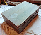 Antiker Holzkoffer Oldtimer Reisekoffer 40?er Jahre Vintage - guter Zustand