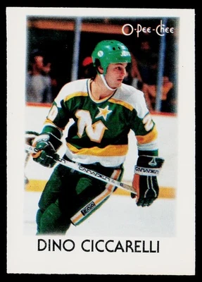 1987-88 O-Pee-Chee Minis #7 Dino Ciccarelli - Image 1 of 2