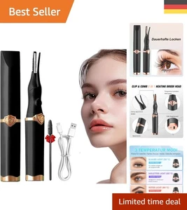 Automatische Abschaltfunktion für sichere, beheizte Wimpernzange – 10s Heizzeit - Bild 1 von 9