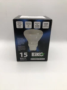 Eiko Certified Green 15 Watt /gu24baselihtoutput - Picture 1 of 8