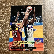 2000-01 Ultra WNBA Shalonda Enis Rookie Charlotte Sting #115