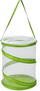 Popup Insect And Butterfly Habitat Cage Terrarium Clear Mesh Enclosure See Throu - Picture 1 of 3