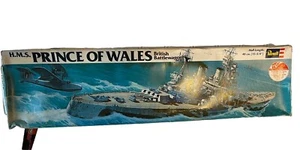 Revell H.M.S. 1975 vintage Modelo de vagón de batalla británico Príncipe de Gales - Imagen 1 de 3
