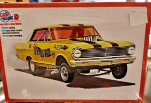 AMT 1293 1965 Chevy II Nova AWB "Twister"  Plastic Model NEW - Picture 1 of 1