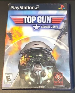 Top Gun Combat Zones Playstation 2/PS2 Videospiel 2001 mit Hülle & Handbuch FUNKTIONIERT! - Bild 1 von 3
